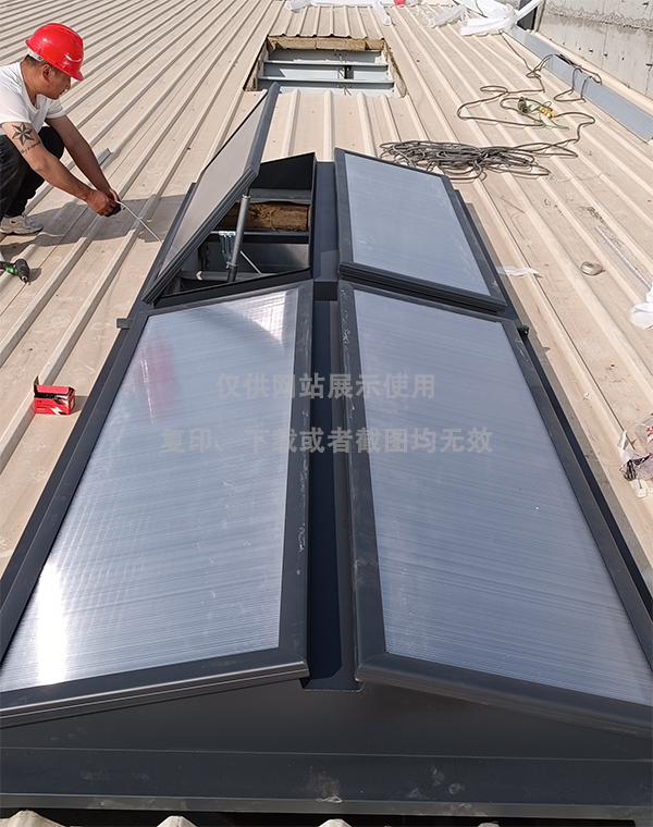 兰州王老吉生产车间山丹排烟天窗