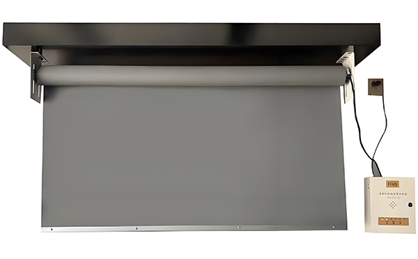 山丹电动挡烟垂壁