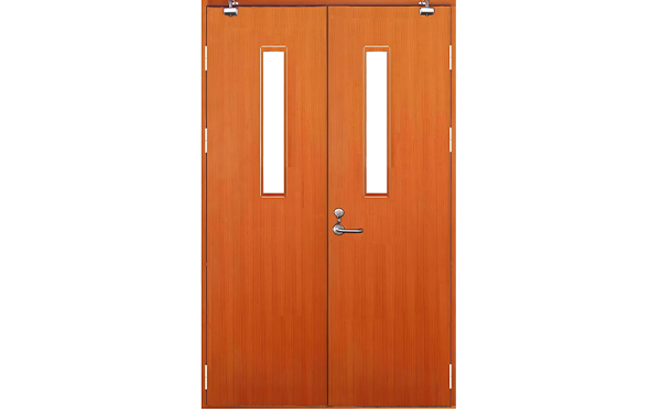 山丹木质防火门