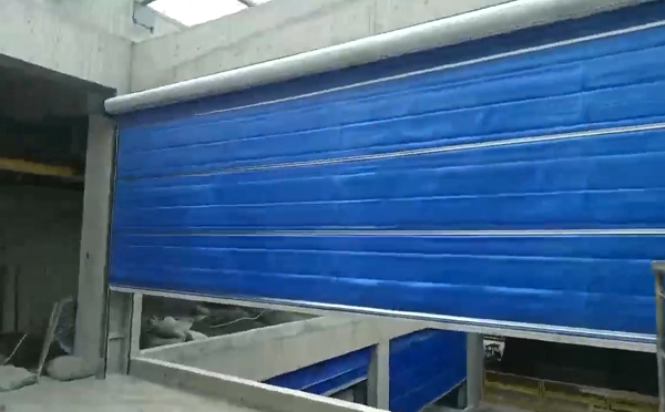 大型物流园区完成山丹防火门整体安装工程